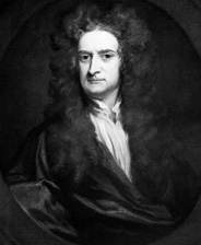 I. Newton; by Sir Godfrey Kneller, 1702(National Portrait Gallery)