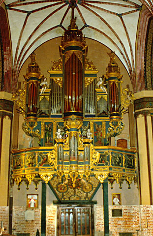 Prospekt Organow w Katedrze Fromborskiej